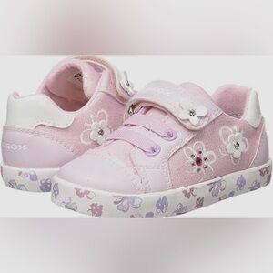 Geox Toddler Light Pink Sneakers
